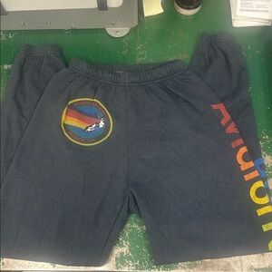 Aviator Nation Logo Sweatpants Small